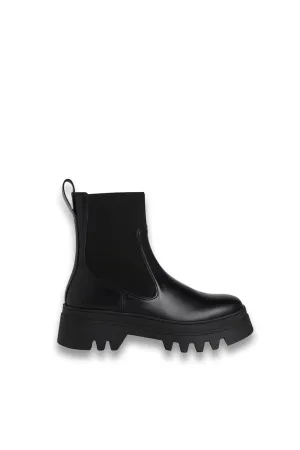 Black Hatton Chunky Chelsea Boot