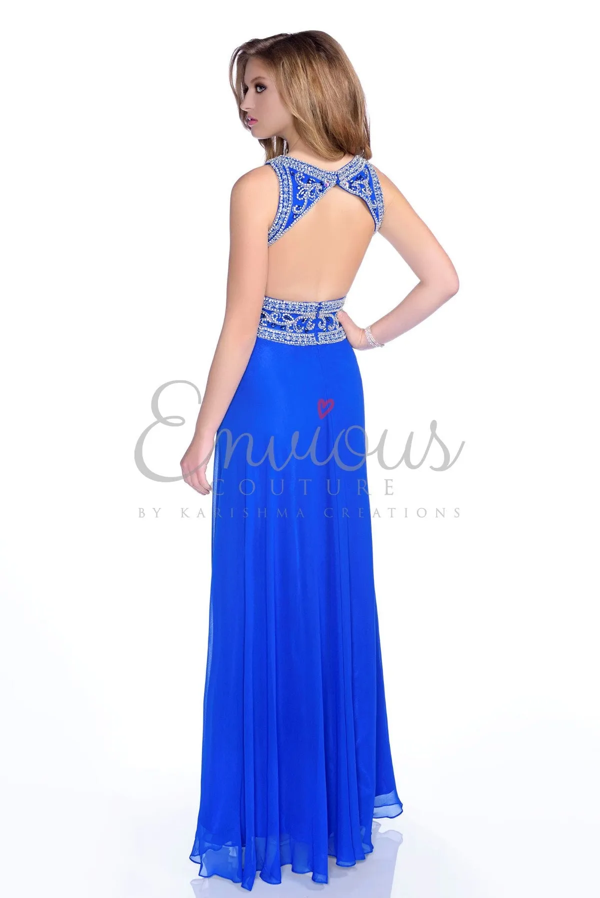 Envious Couture 16211 size 2 in Royal Blue Evening Prom Dress