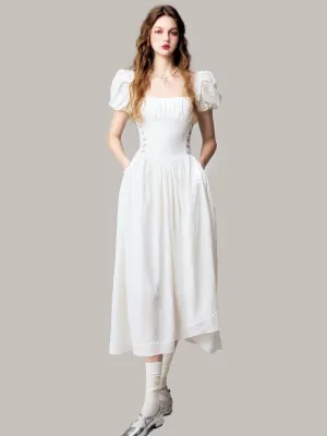 Ethereal Jacquard Long Dress