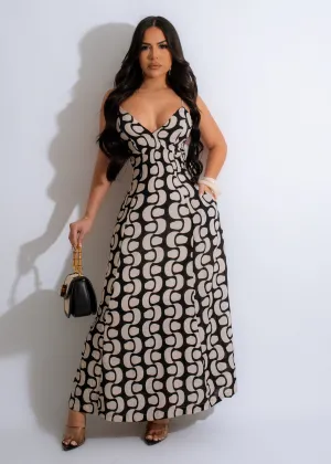 Feeling Pretty Maxi Dress Black