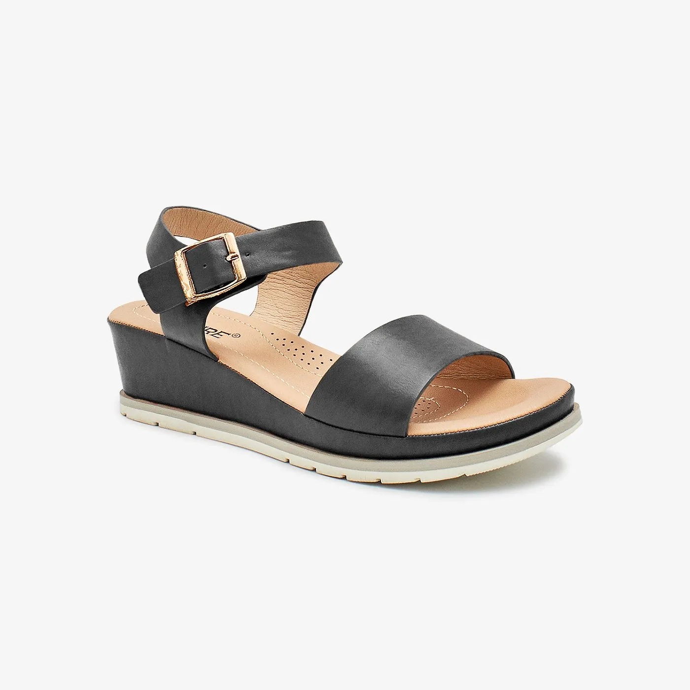 Front Strap  Buckled Sandals