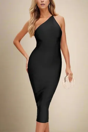 Joi Bodycon Midi Dress - Classic Black