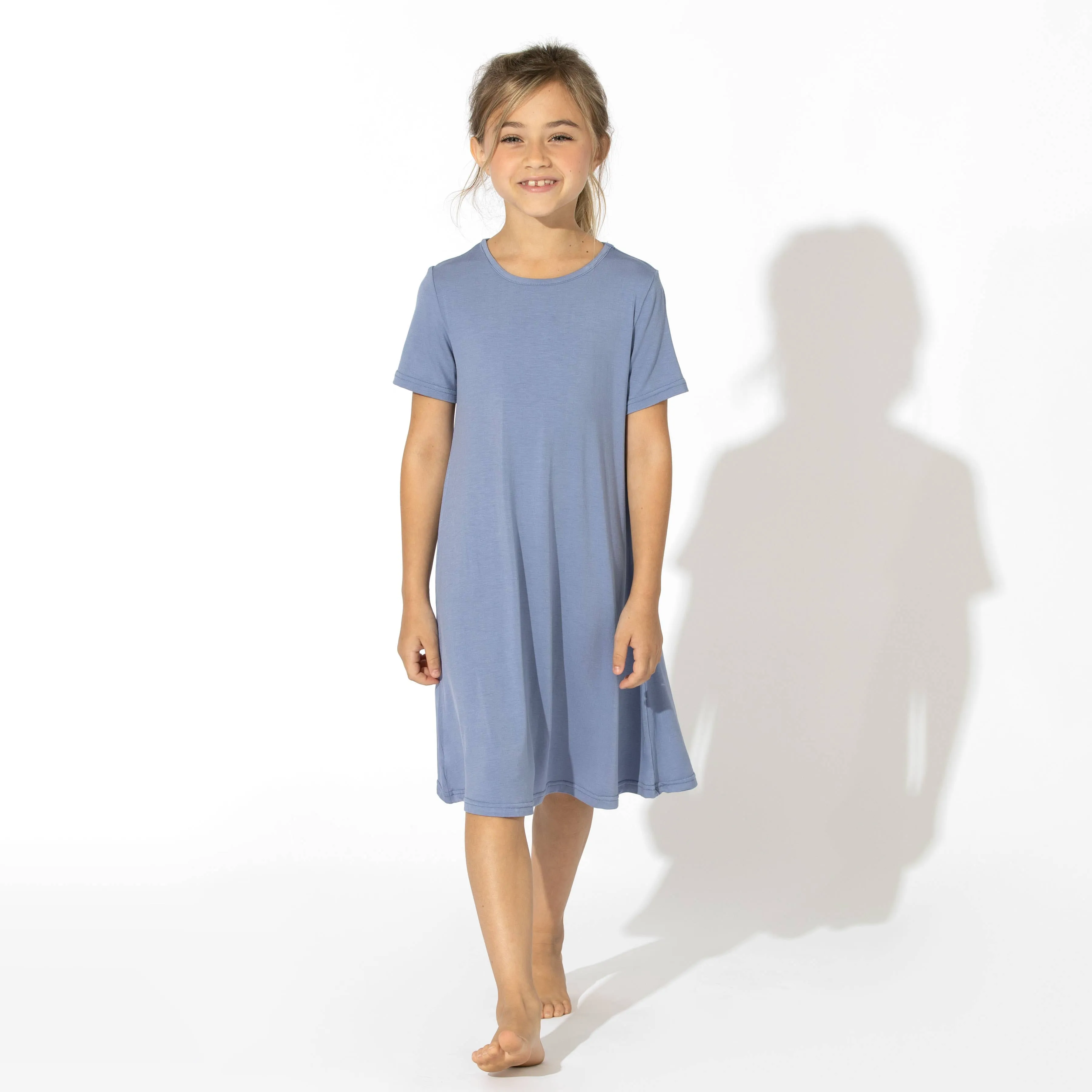 Mystic Bamboo Short Sleeve Girls' Dress