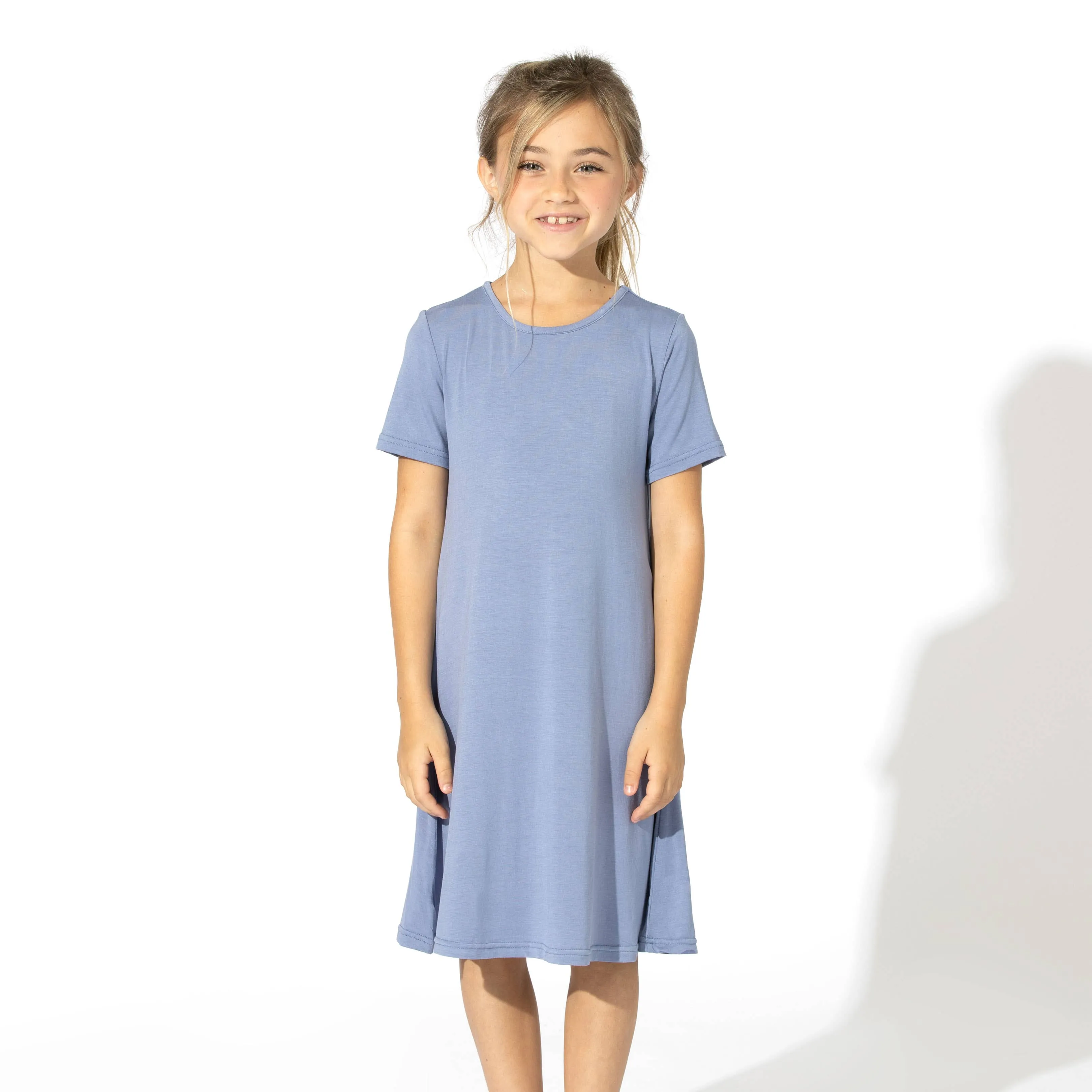 Mystic Bamboo Short Sleeve Girls' Dress