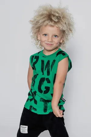 Nununu ABC Sleeveless Kids T-Shirt