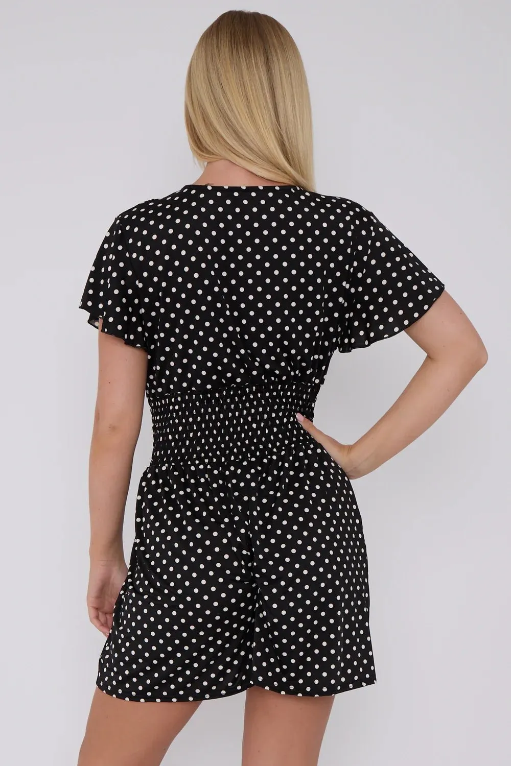 Phoebe Polka Dot Playsuit