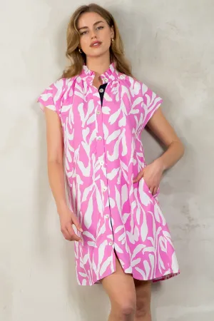 Pink Zebra Dress