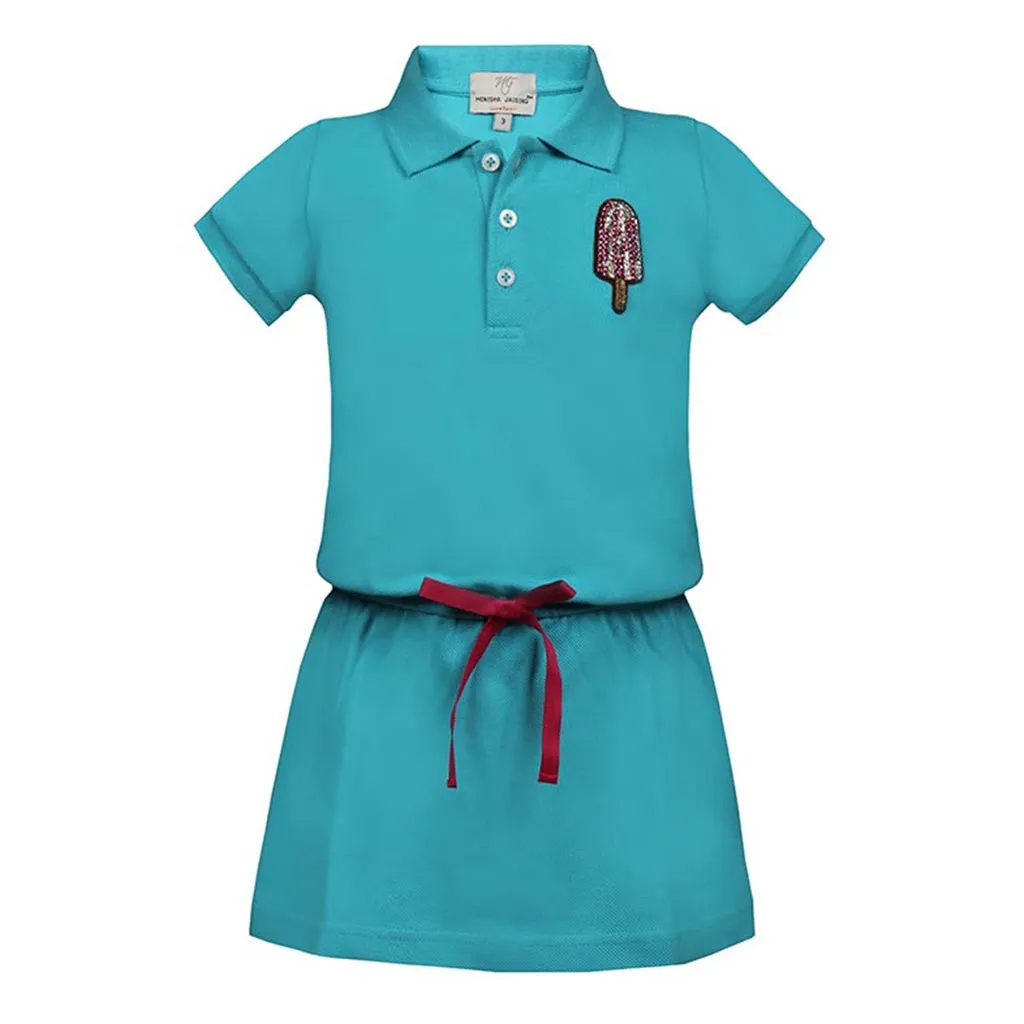 T-Shirt Dress with Ice-Cream Candy<br> <span style="font-size: 10px;">More Colours Available</span>