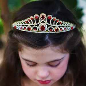 Utopian Jewel Tiara - Ruby Red